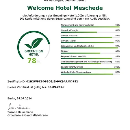 Hotel Welcome Hennesee Meschede